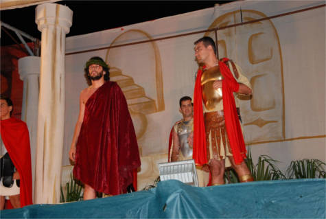 Encenação da Sexta Feira da Paixão de Cristo - Teatro Amador Brazopolense